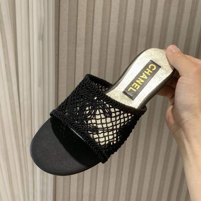 Chanel 25Ss Spring/Summer New Arrival Resort Slippers A Brand-New Design From Ch