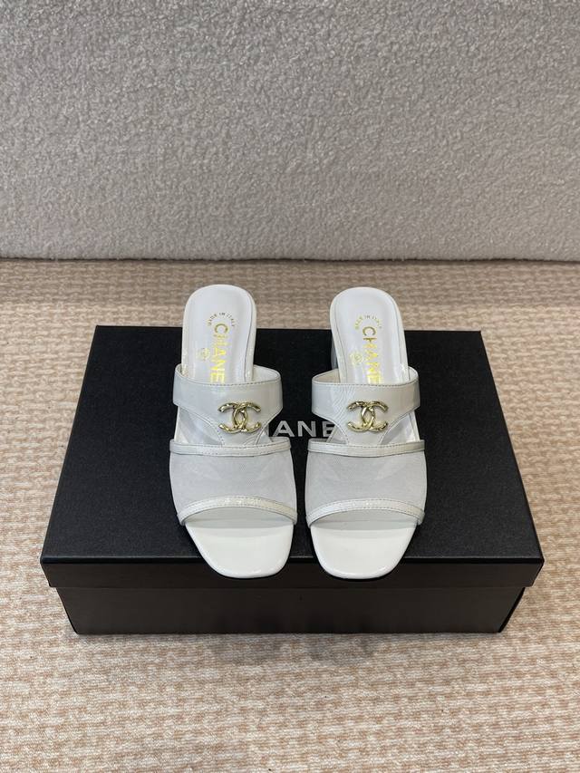 Chanel 25C Early Spring New Series Slippers, As Always, High-Quality Version, Cl