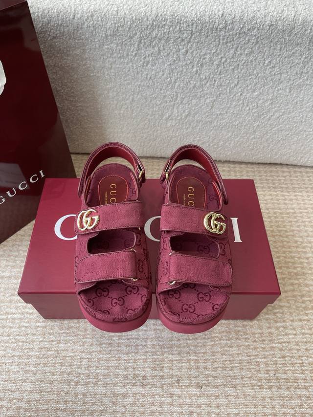 Gucci 25Ss Spring/Summer Collection Gg Diamond-Shaped New Men's And Women's Thic