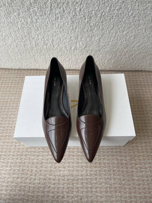 The Row 25Ss Spring/Summer New Arrival Single Shoes, Store New Arrival The Row A