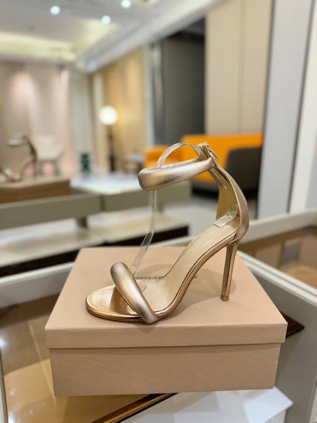 Price P: Gianvito Rossi Easy Movement. This Fashionable High-Heeled Sandal Embod