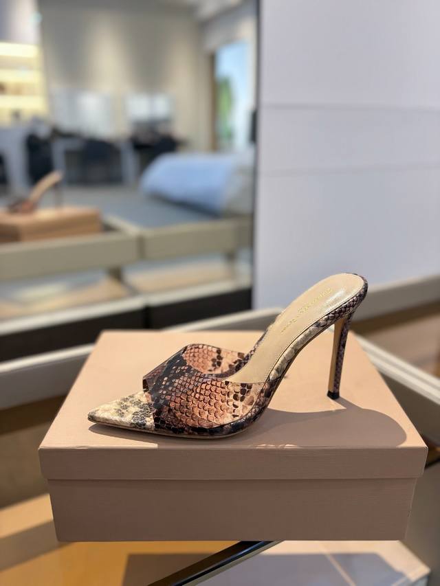 Price P: {Half-Strap} Gianvito Rossi Eiko Stiletto, Effortlessly Stylish. This G