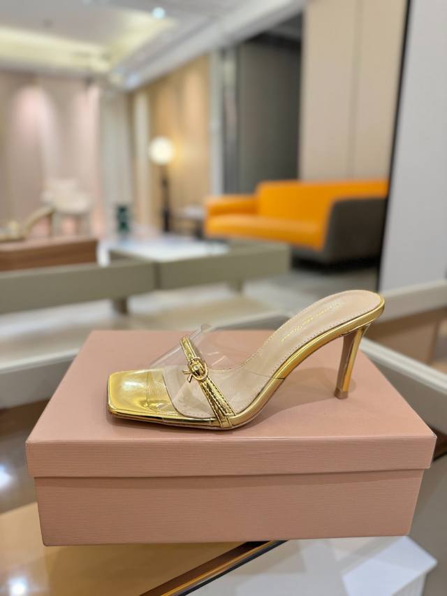 Price P: {Half-Slip} Gianvito Rossi Eiko Stiletto, Easy To Move. This Gianvito R
