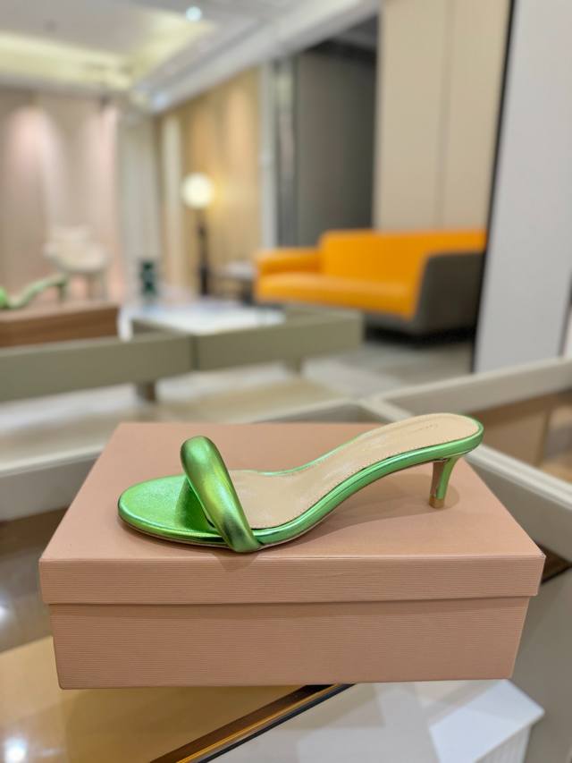 Price P: Gianvito Rossi Effortless Movement. This Stylish High-Heeled Sandal Emb