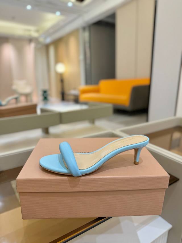 Price P: Gianvito Rossi Effortlessly Moves. This Stylish High-Heeled Sandal Embo