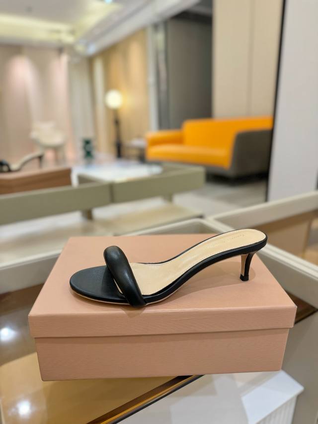 Price P: Gianvito Rossi Effortless Movement. This Stylish High-Heeled Sandal Emb