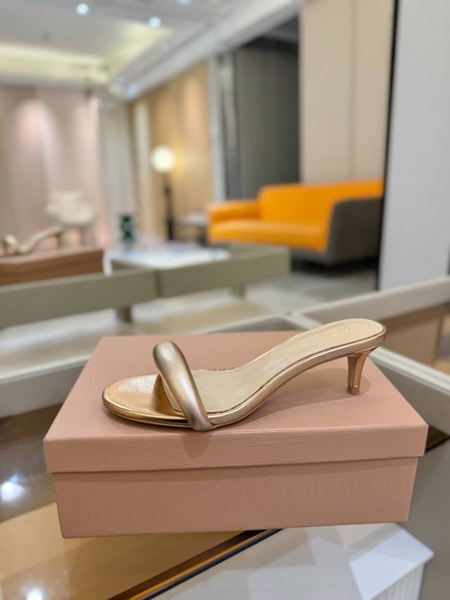 Price P: Gianvito Rossi Effortlessly Moves. This Fashionable High-Heeled Sandal