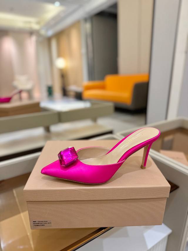 Price P: Gianvito Rossi 2025 New Arrival Slippers Original Design Top-Tier Versi