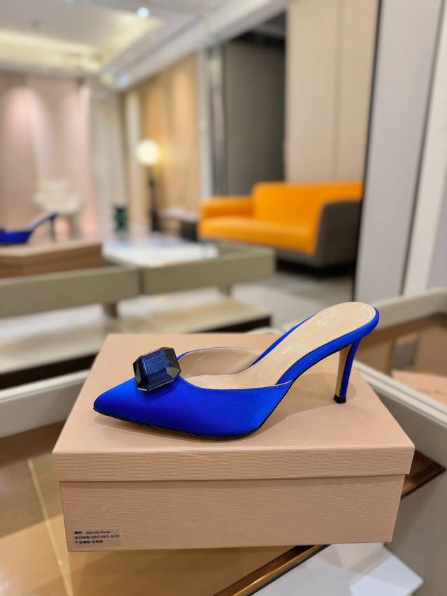 Price P: Gianvito Rossi 2025 New Arrival Slippers Original Design Top-Tier Versi