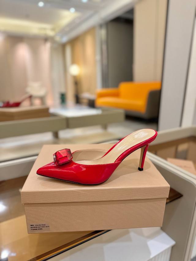 Price P: Gianvito Rossi 2025 New Arrival Slippers Original Design Top-Tier Versi