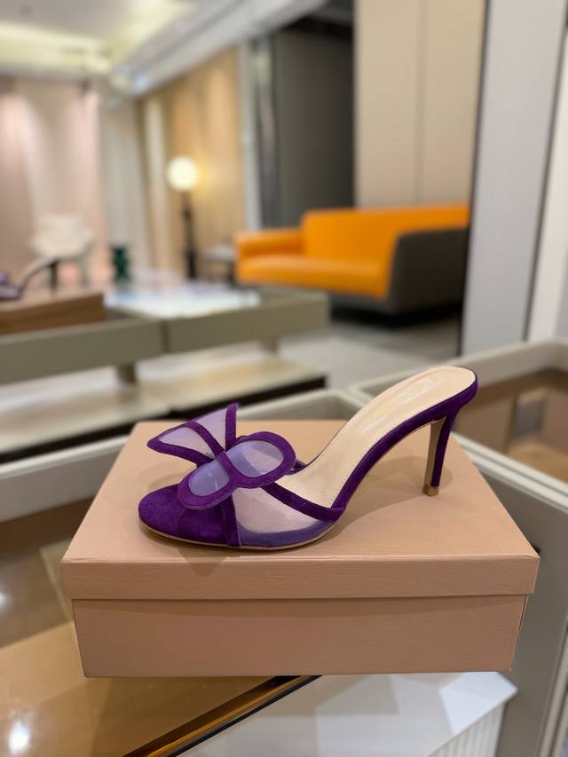 Price P: {Slipper Series} Gianvito Rossi 2025 This High-Heeled Slipper Embodies