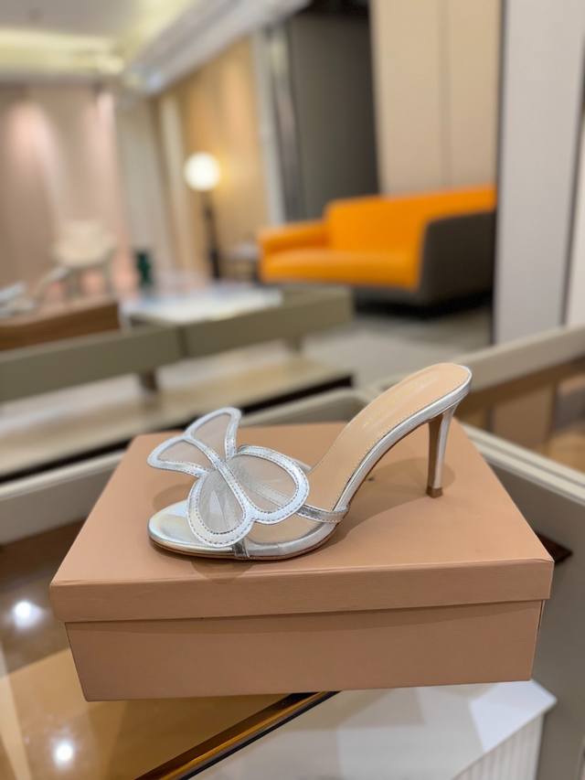 Price P: {Slipper Series} Gianvito Rossi 2025 This High-Heeled Slipper Embodies