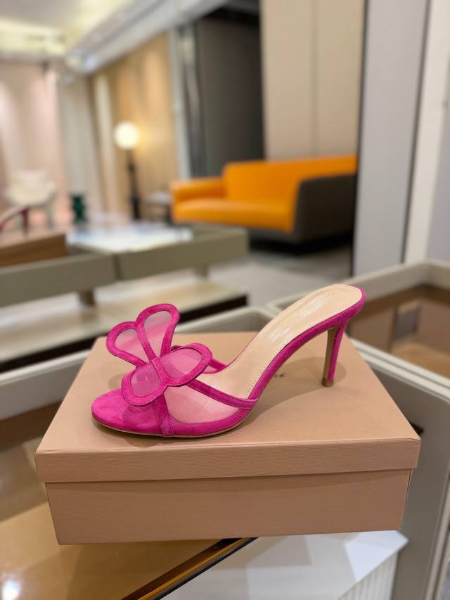Price P: {Slipper Series} Gianvito Rossi 2025 This High-Heeled Slipper Embodies