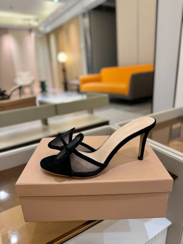 Price P: {Slipper Series} Gianvito Rossi 2025 This High-Heeled Slipper Embodies