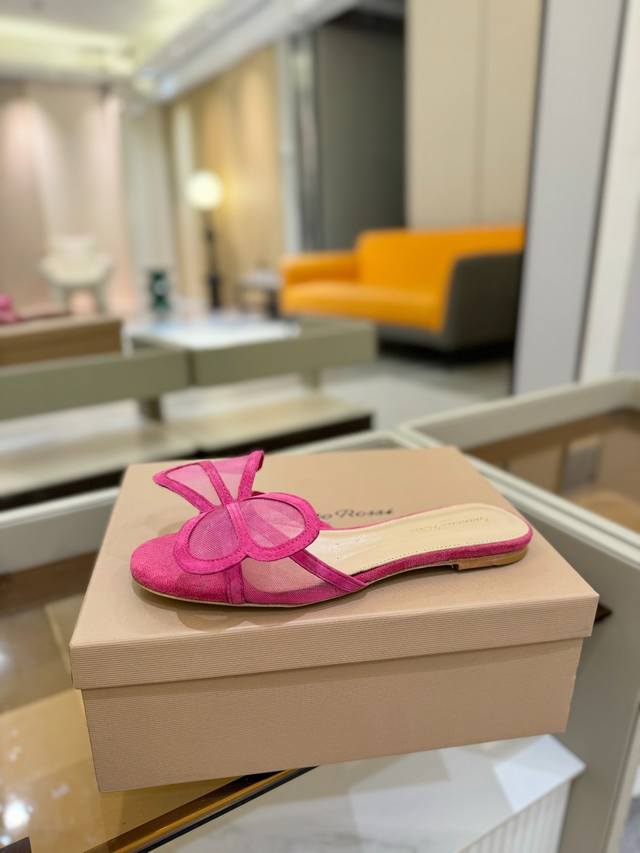 Price P: {Slipper Series} Gianvito Rossi 2025 This High-Heeled Slipper Embodies