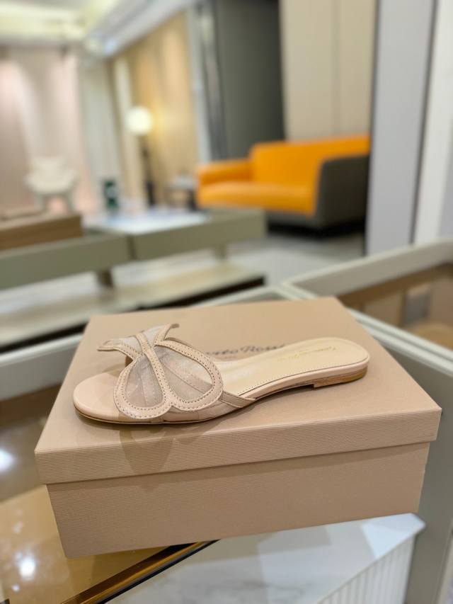 Price P: {Slipper Series} Gianvito Rossi 2025 This High-Heeled Slipper Embodies
