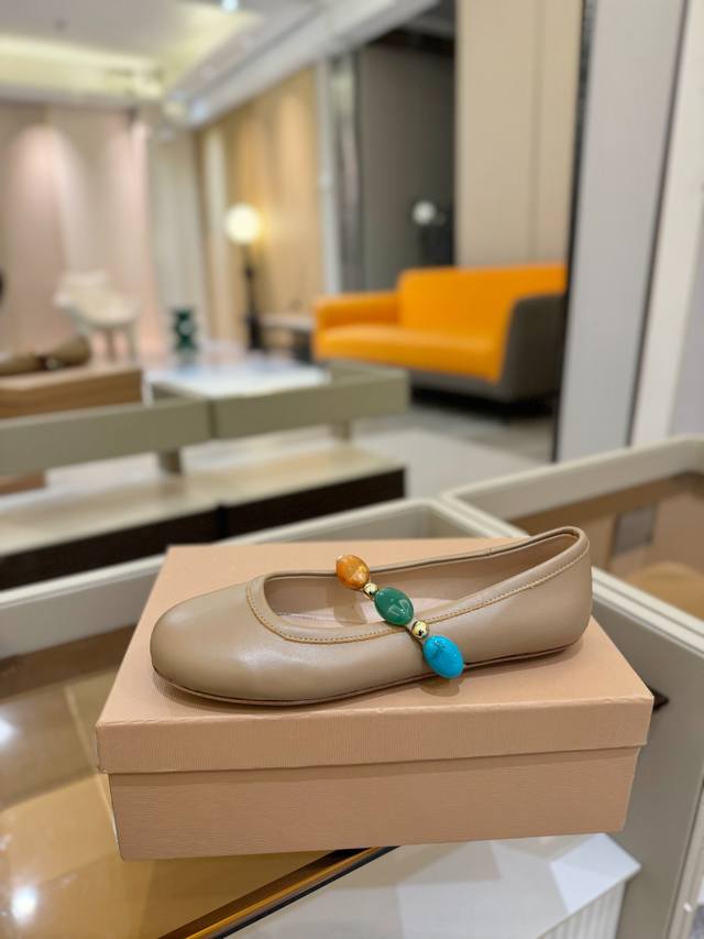 Price Gianvito Rossi 2025 Spring/Summer Collection Rossi Gr Ballet Flat Mary Jan
