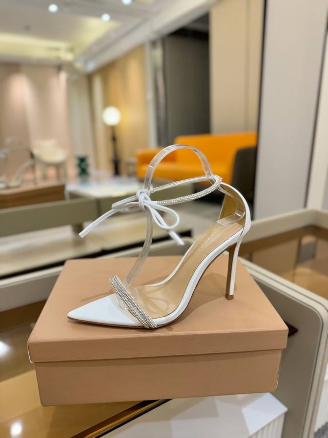 Price P: Gianvito Rossi Open-Toe Sandals With Stiletto Heels, Sexy And Elegant.