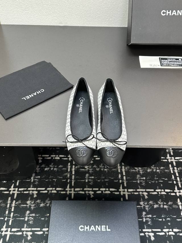 25Fw Early Spring New Colorway Chanel Mini Bow Ballet Flats. Trust Me, These Are