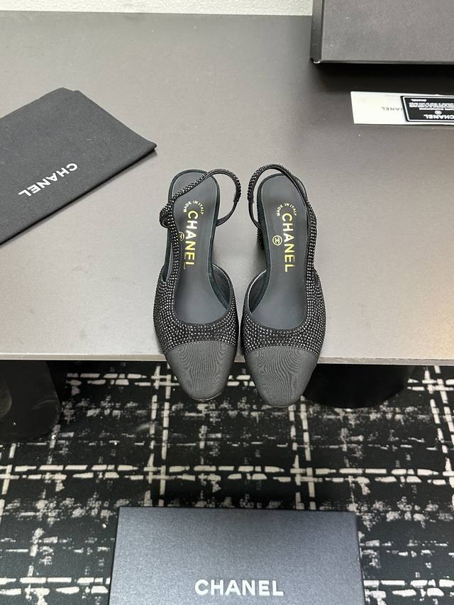 Chanel Authentic Grade Cha's Most Valuable Classic Style Chunky Heel Square Toe