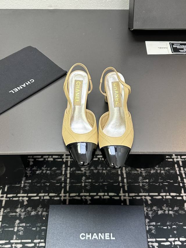 Chanel Authentic Grade Cha's Most Valuable Classic Style Chunky Heel Square Toe