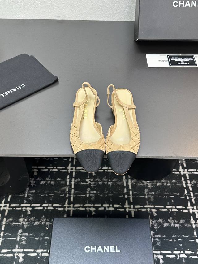 Chanel Authentic Grade Cha's Most Valuable Classic Style Chunky Heel Square Toe