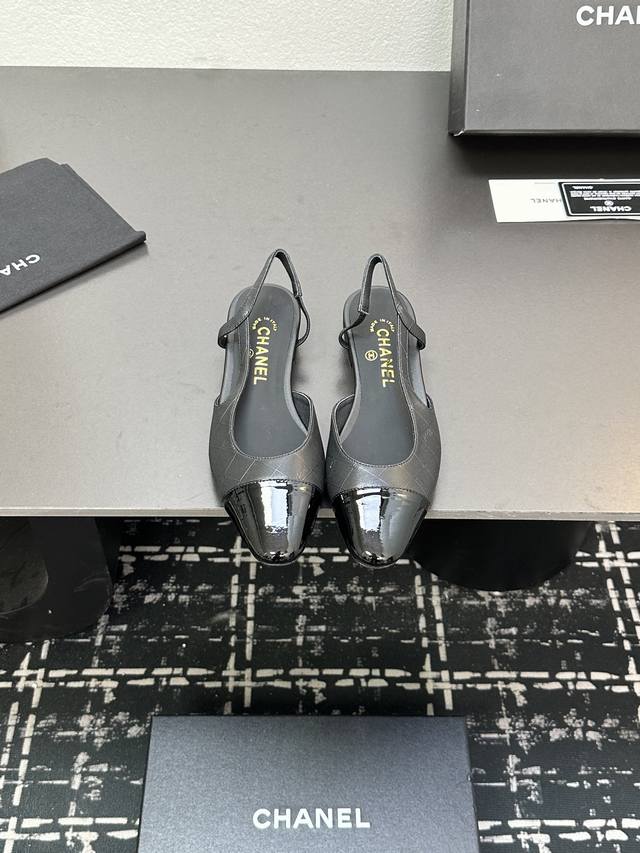 Chanel Authentic Grade Cha's Most Valuable Classic Style Chunky Heel Square Toe