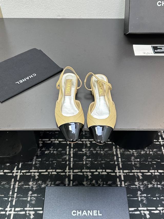 Chanel Authentic Grade Cha's Most Valuable Classic Style Chunky Heel Square Toe