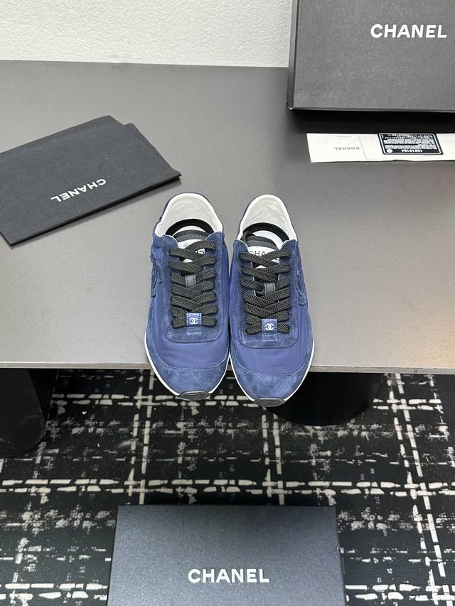 Chanel Thick-Soled Panda Board Shoes Sports Shoes Chanel 2025 Ss Popular Panda S
