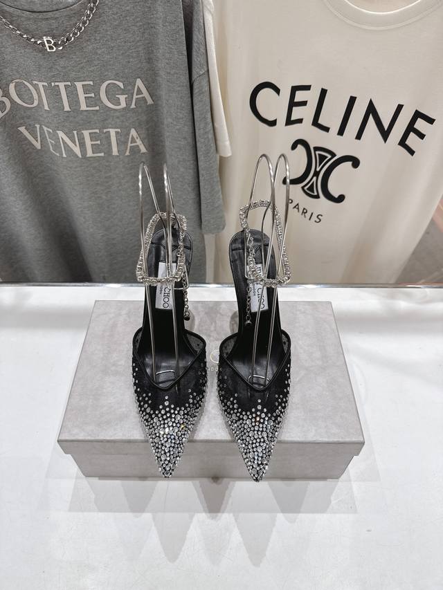 High-Heeled Slippers, Original Last, Perfect Lines, Simple And Elegant, Comforta