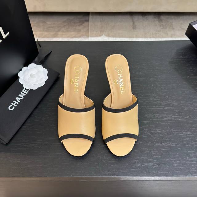 Chane* | Chanel 25Ss Spring/Summer New Arrival Sexy Pearl Heeled Pumps Classic A