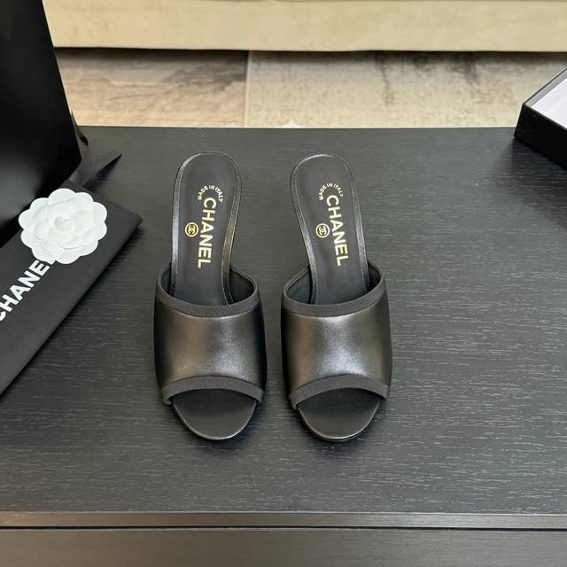 Chane* | Chanel 25Ss Spring/Summer New Arrival Sexy Pearl Heeled Pumps A Classic
