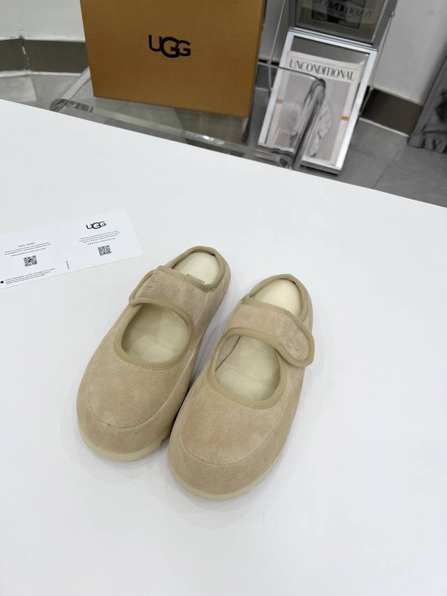 Factory Release 2025's Hottest Ugg Sheepskin-Lined Mary Jane Slippers In 3 Color