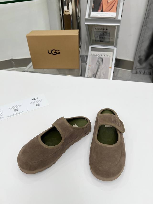 Factory Release 2025's Hottest Ugg Sheepskin Mary Jane Slippers In 3 Colors. Sec
