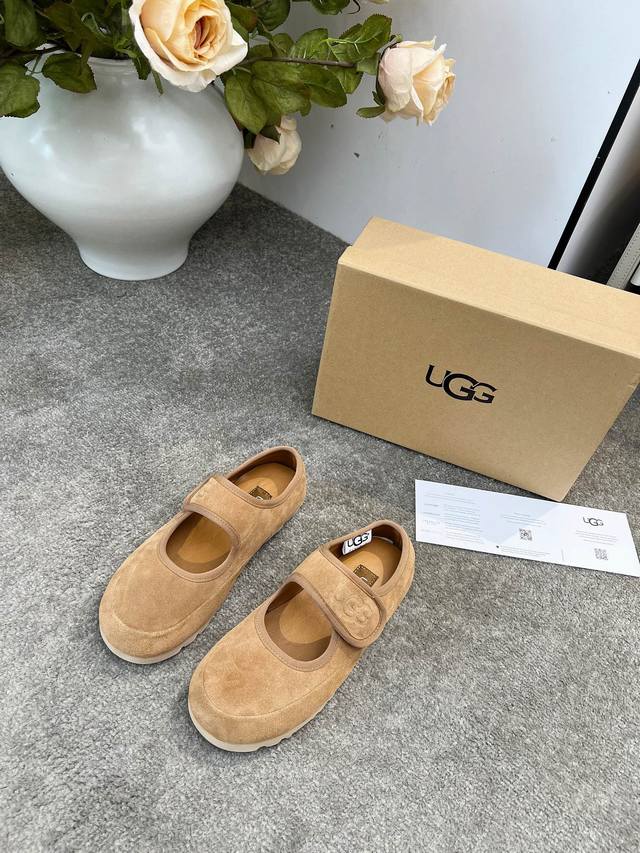 Factory Release 2025's Hottest Ugg Mary Jane Slouchy Flat In 4 Colors. Second Ge