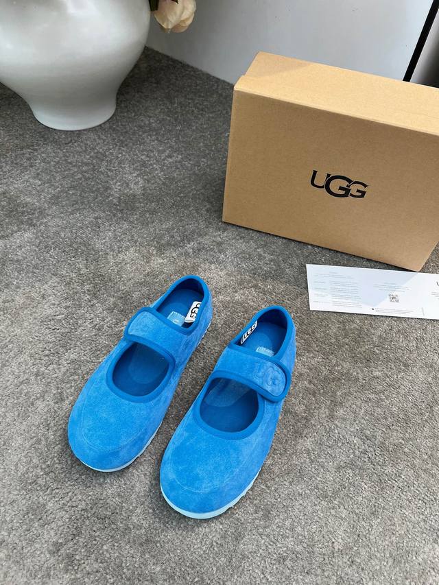 Factory-Made 2025 Hottest Ugg Mary Jane Lazy Flat Shoes In 4 Colors. Second Gene
