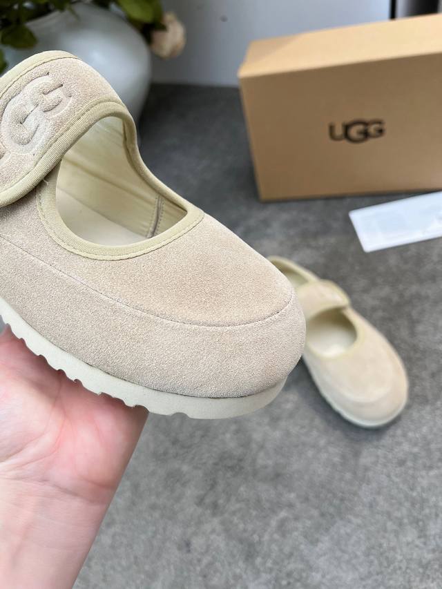 Factory-Made 2025 Hottest Ugg Mary Jane Lazy Flat Shoes In 4 Colors. Second Gene