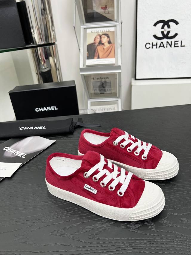 Factory Chane.Vintage 2025 Early Spring New Arrival Vintage Casual Shoes So Styl