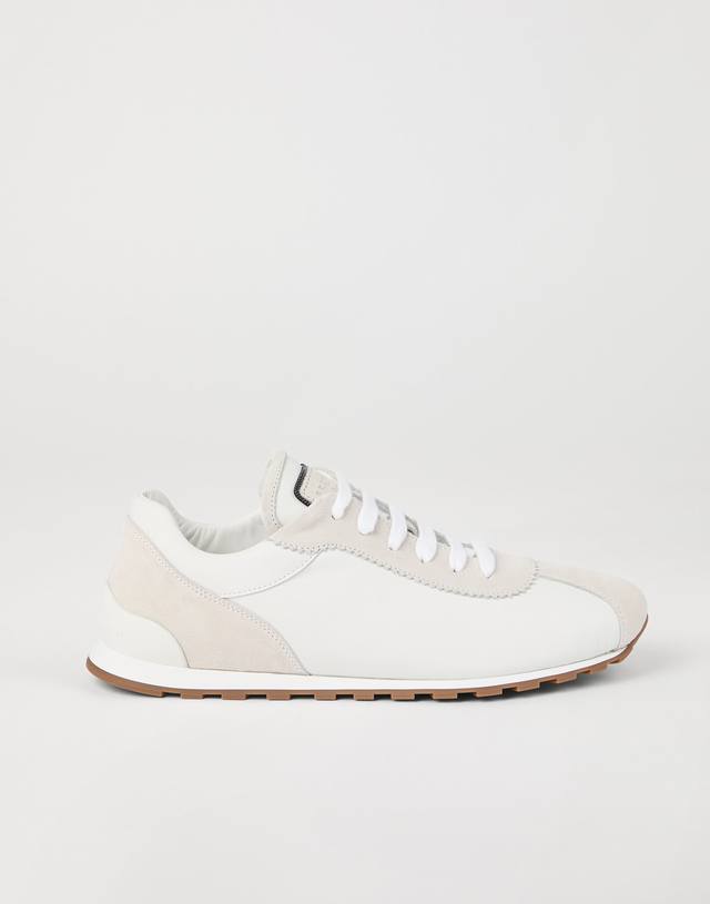 Bc Gift Early Spring New Arrival] Brunello Cucinelli Women's Calfskin Patchwork