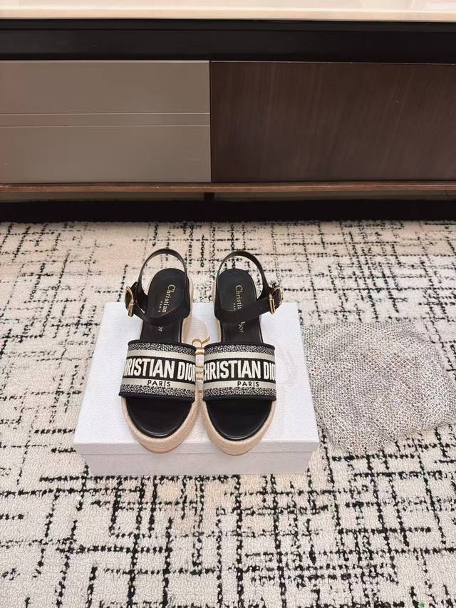 Premium-Grade Dior 25Ss Spring/Summer New Arrival Ivieta Dway Fisherman Sandals