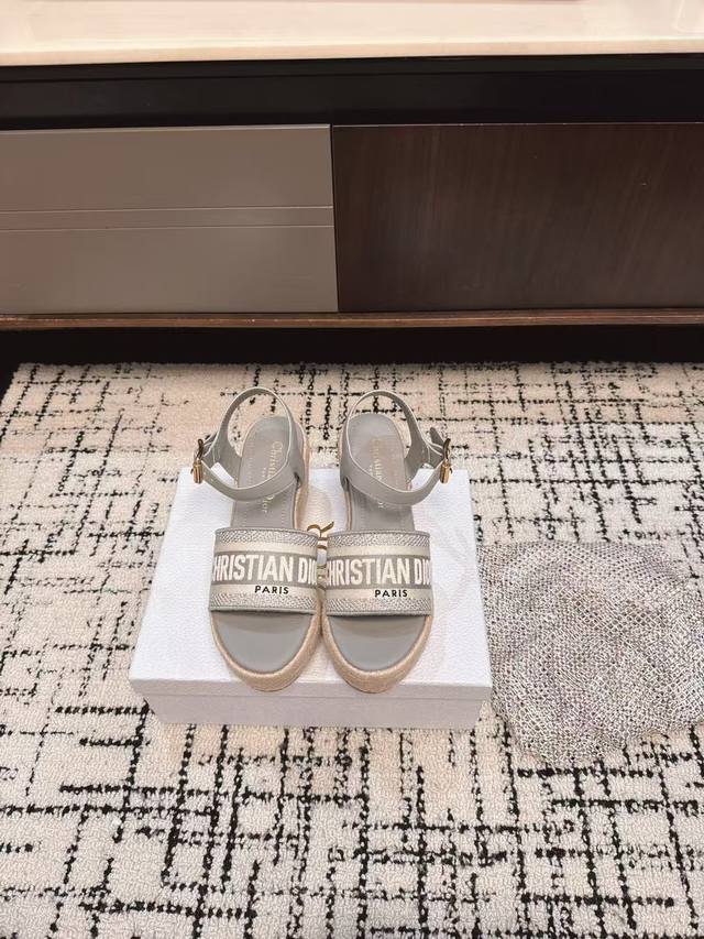 Premium-Grade Dior 25Ss Spring/Summer New Arrival Ivieta Dway Fisherman Sandals