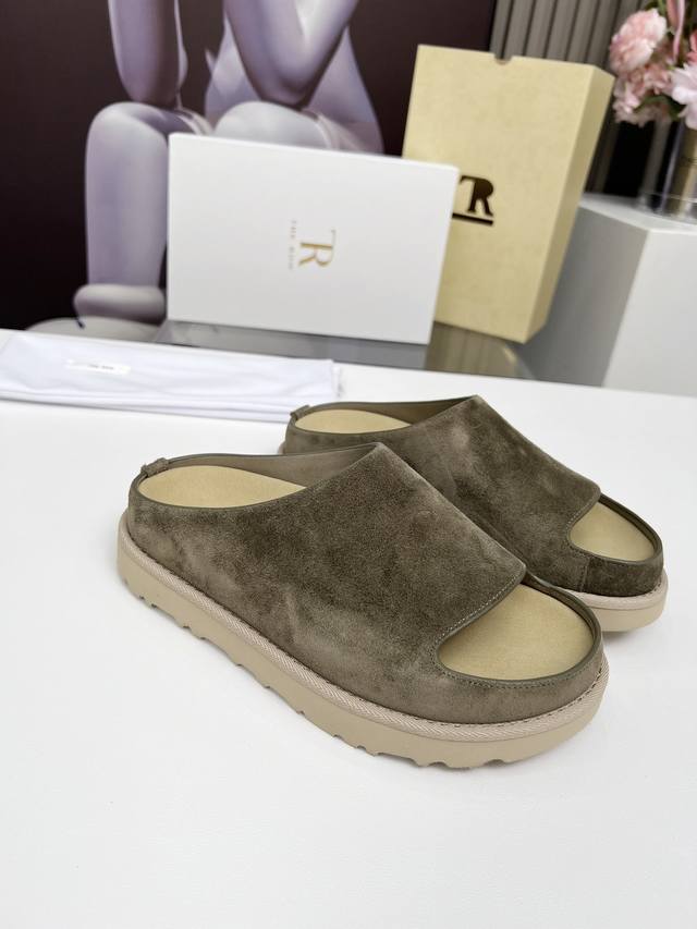 High-Quality Production. The Row 25 Spring/Summer New Arrival Thick-Soled Simple
