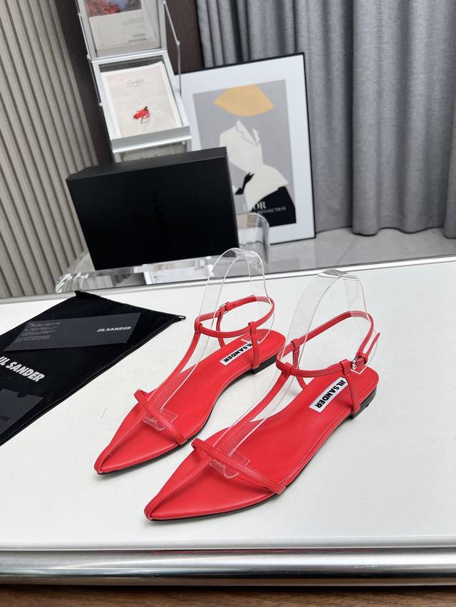High-Quality Factory-Direct, Flat, Niche Fashion Brand, Jil Sander Early Spring