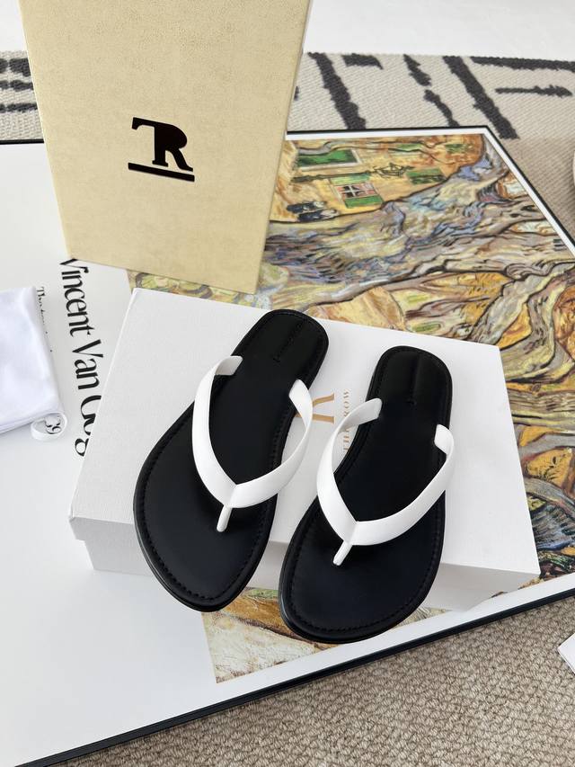 High-Quality Factory-Direct The Row Summer New Arrival Niche Minimalist Thong Sa