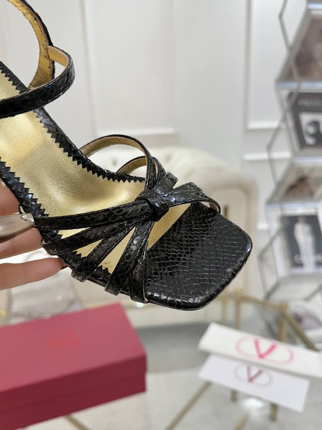 Factory P Warren 25Ss New Arrival Sandals With Rhinestones, High-Heel Sandals An