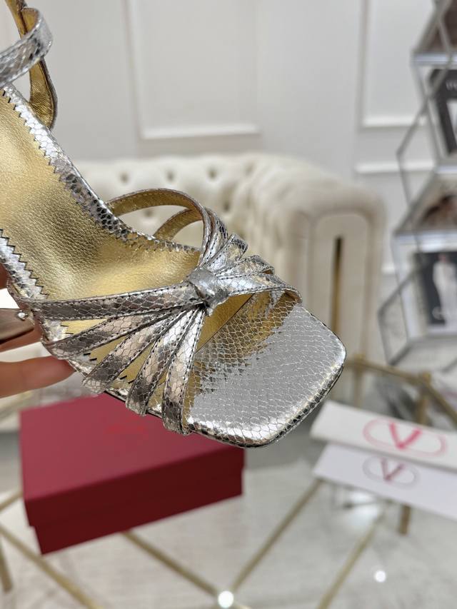 Factory P Warren 25Ss New Arrival Sandals With Rhinestones Series, High-Heel San