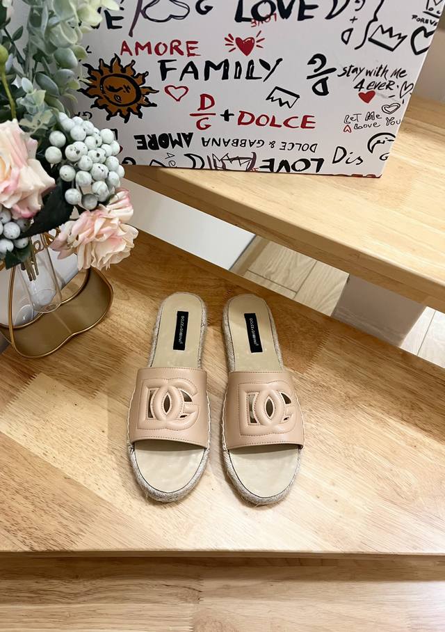 Dolce & Gabbana D&G Hemp-Soled Fisherman Sandals. The D&G Style Is Getting More