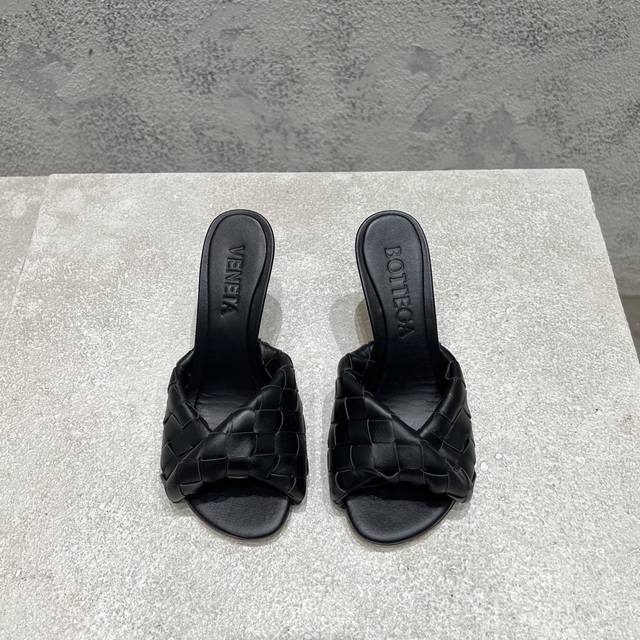 Bottega Venet* The Latest And Most Classic Cat-Heel Sandals! Twisted Woven Strap