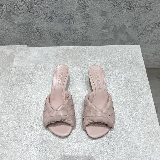 Bottega Venet* The Latest And Most Classic Cat-Heel Sandals! Twisted Woven Strap