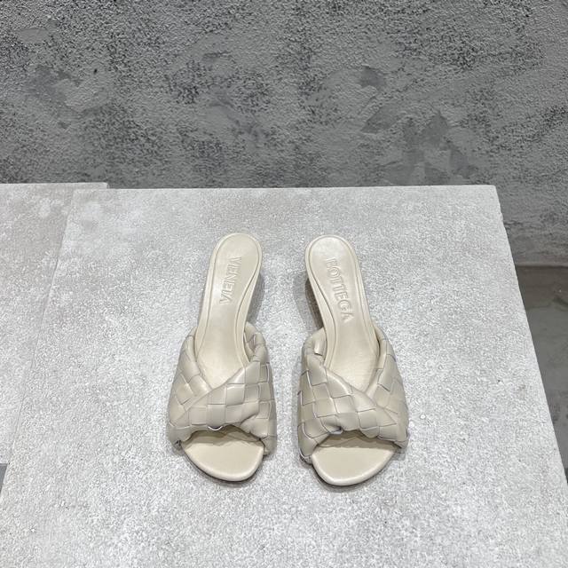 Bottega Venet* The Latest And Most Classic Cat-Heel Sandals! Twisted Woven Strap